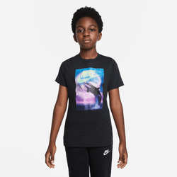 Boys' Grade School - Nike Air NSW Photo T-Shirt - Black/Multi