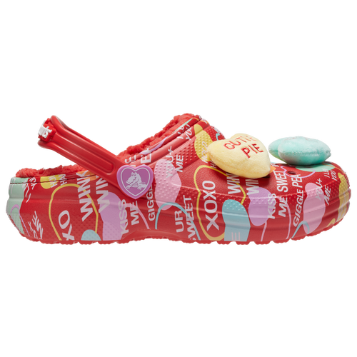 

Girls Crocs Crocs Clogs x Sweets - Girls' Grade School Shoe Multi/Red Size 04.0