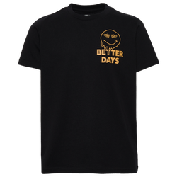 Boys' Grade School - LCKR Drippy Days Graphic T-Shirt  - Black/Gold