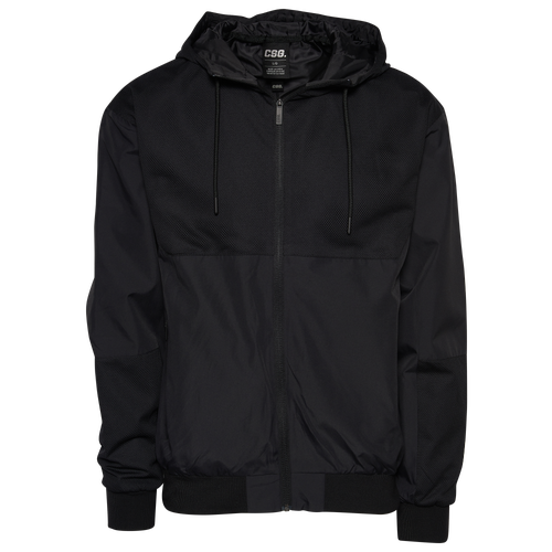 

CSG Mens CSG Tango Wind Jacket - Mens Black/Black Size S