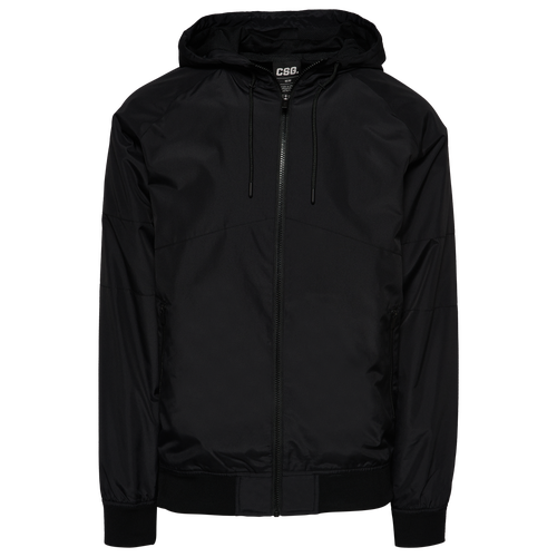 

CSG Mens CSG Parker Wind Jacket - Mens Black Size S