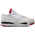 Jordan AJ 4 RM  - Boys' Preschool White/Varsity Red/Black