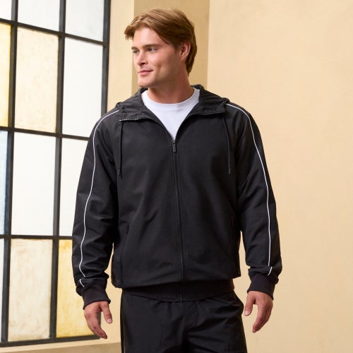 Csg Mens  Icon Wind Jacket In Black
