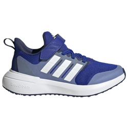 Boys' Preschool - adidas Fortarun Elastic Lace  - Lucid Blue/Ftwr White/Blue Fusion