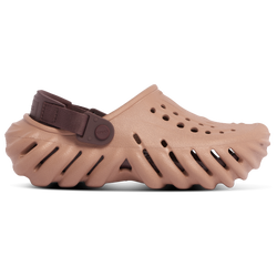 Boys' Grade School - Crocs Echo Clogs - Brown