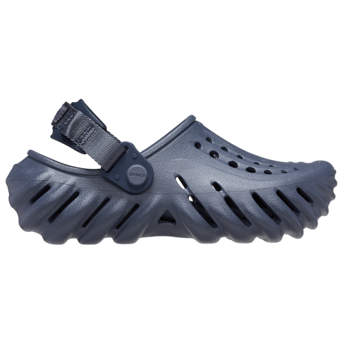 Shop Crocs Boys  Echo Clogs In Grey