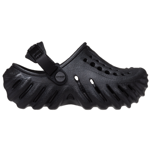 

Boys Crocs Crocs Echo Clogs - Boys' Toddler Shoe Black/Black Size 10.0