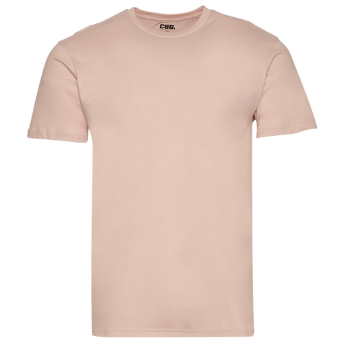 

CSG Mens CSG Basic T-Shirt - Mens Sweet Grain Pink Size M