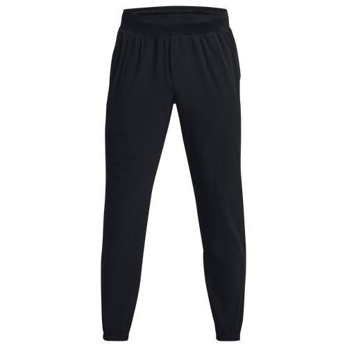 

Under Armour Mens Under Armour Stretch Woven Joggers - Mens Pitch Grey/Black Size M
