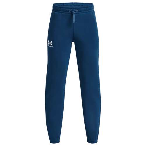 

Boys Under Armour Under Armour Essential Fleece Joggers - Boys' Grade School Varsity Blue/White Size S