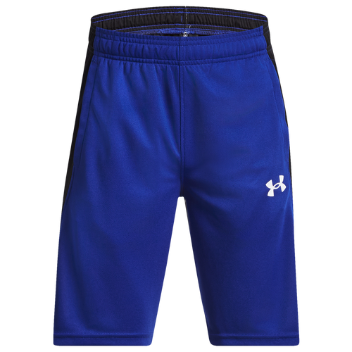 

Boys Under Armour Under Armour Baseline Shorts - Boys' Grade School White/Royal Size S