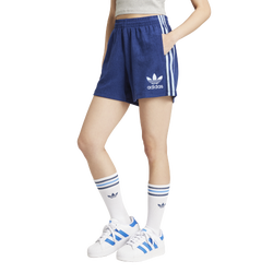 Women's - adidas Originals Terry Shorts - Navy/Blue