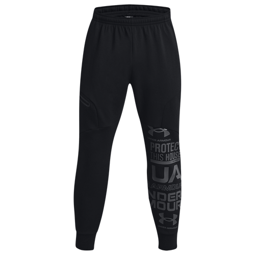 

Under Armour Mens Under Armour Unstoppable Fleece Joggers - Mens Black/Black Size L