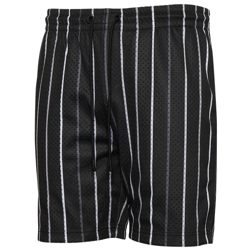

CSG Mens CSG Stripe Practice Shorts - Mens Black/Grey Size 3XL