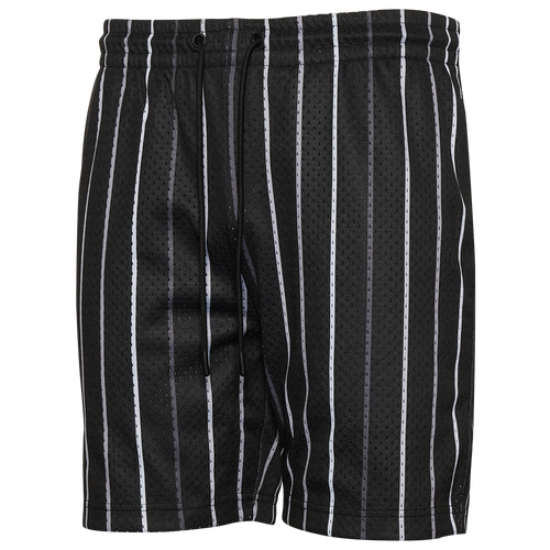 

CSG Mens CSG Stripe Practice Shorts - Mens Black/Grey Size XL