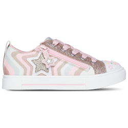 Girls' Preschool - Skechers Twinkle Sparks Cosmic Burst - Pink/Gold