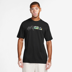 Men's - Nike NSW OC PK2 HBR T-Shirt  - Black/Black