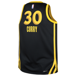 Boys' Grade School - Nike Warriors City Edition Swingman Jersey - Yellow/Black