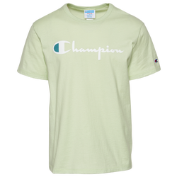 Men's - Champion Script 22 Short Sleeve T-Shirt - Green/White