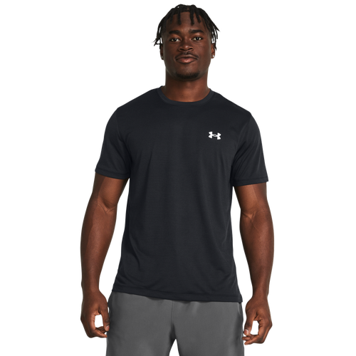 

Under Armour Mens Under Armour Launch Short Sleeve T-Shirt - Mens Black/Black Size XXL