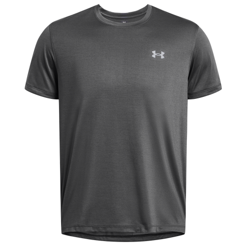 

Under Armour Mens Under Armour Launch Short Sleeve T-Shirt - Mens Grey/Grey Size L