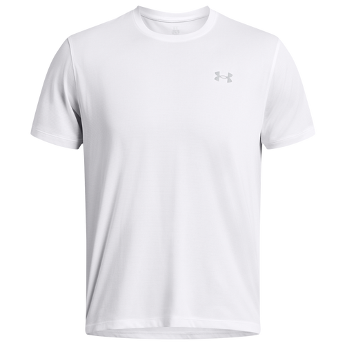 

Under Armour Mens Under Armour Launch Short Sleeve T-Shirt - Mens White/White Size L