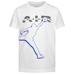 Boys' Preschool - Jordan AJ14 Flight T-Shirt - White/Blue