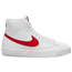 Nike Blazer Mid '77 - Boys' Grade School White/Habanero Red/Medium Blue