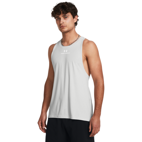 

Under Armour Mens Under Armour Vanish Energy Tank - Mens Distant Grey/Distant Grey Size 3XL