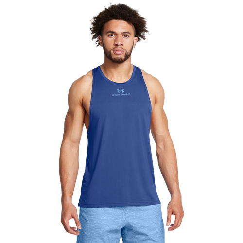 

Under Armour Mens Under Armour Vanish Energy Tank - Mens Tech Blue/Tech Blue Size L