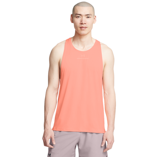 

Under Armour Mens Under Armour Vanish Energy Tank - Mens Flare Orange/Flare Orange Size M