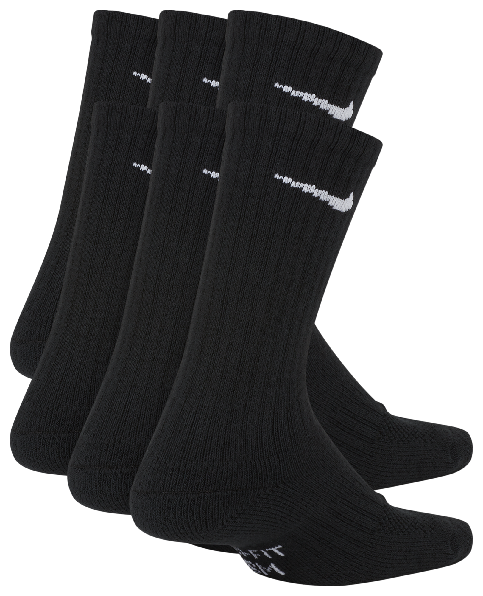 Nike 6 Pack Cushioned Crew Socks  - Boys' Grade School