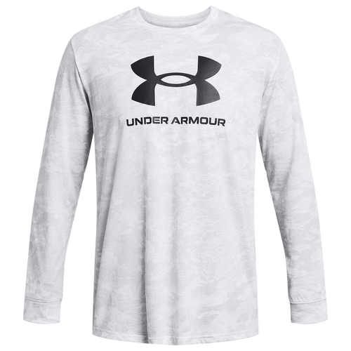 MENS - Under Armour ABC Camo Long Sleeve - White/Black