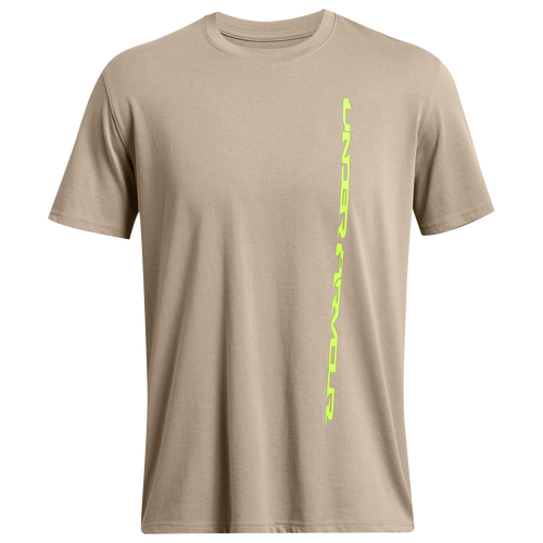 

Under Armour Mens Under Armour Dusk to Dawn Swirl T-Shirt - Mens Taupe Size L