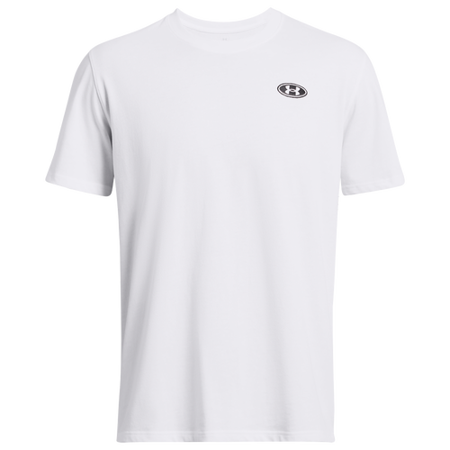 

Under Armour HW LC Patch Short Sleeve - Mens White Size 3XL