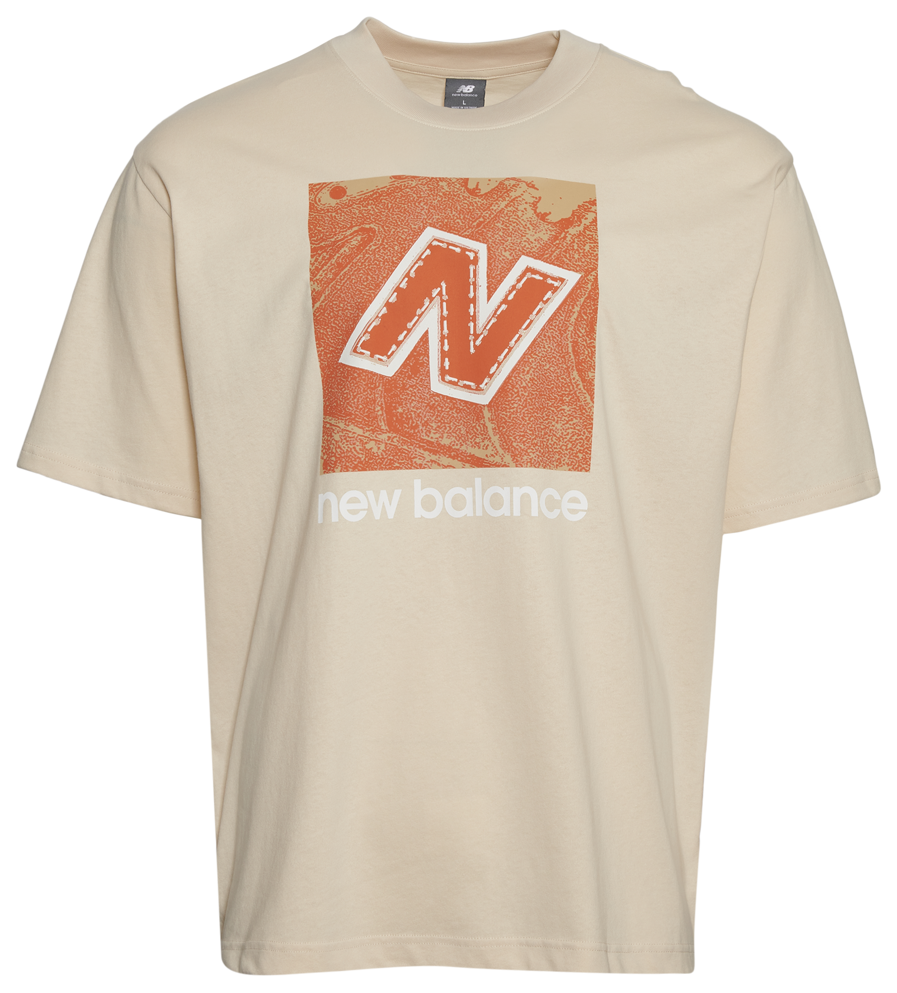 ★★New Balance★★ NBNEF22491 UNI Graphic Stitch Short Slee New Balance Uni Graphic STiTch ShorT Sleeve T shirT