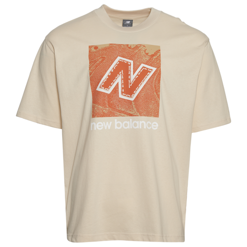 MENS - New Balance Stitch - Tan/Orange