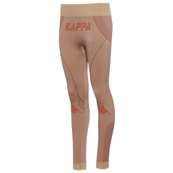 Women's - Kappa Authentic Knit Leggings - Tan/Pink