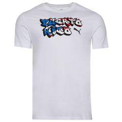Men's - PUMA PR Graffiti T-Shirt - White