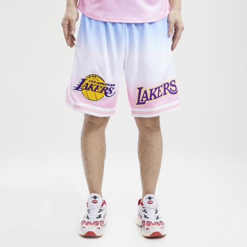 

Pro Standard Mens Los Angeles Lakers Pro Standard Lakers Ombre Shorts - Mens Multi Size M