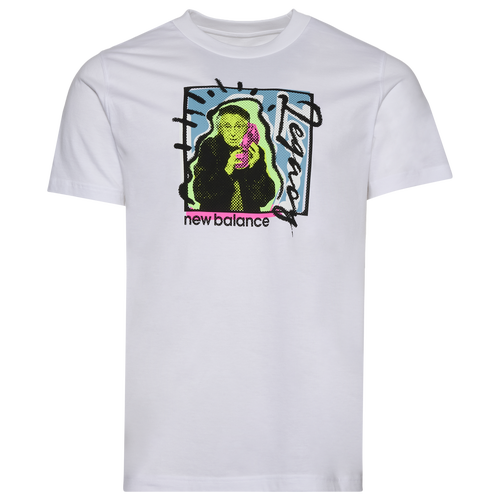 New Balance Mens Granny T-Shirt - - White