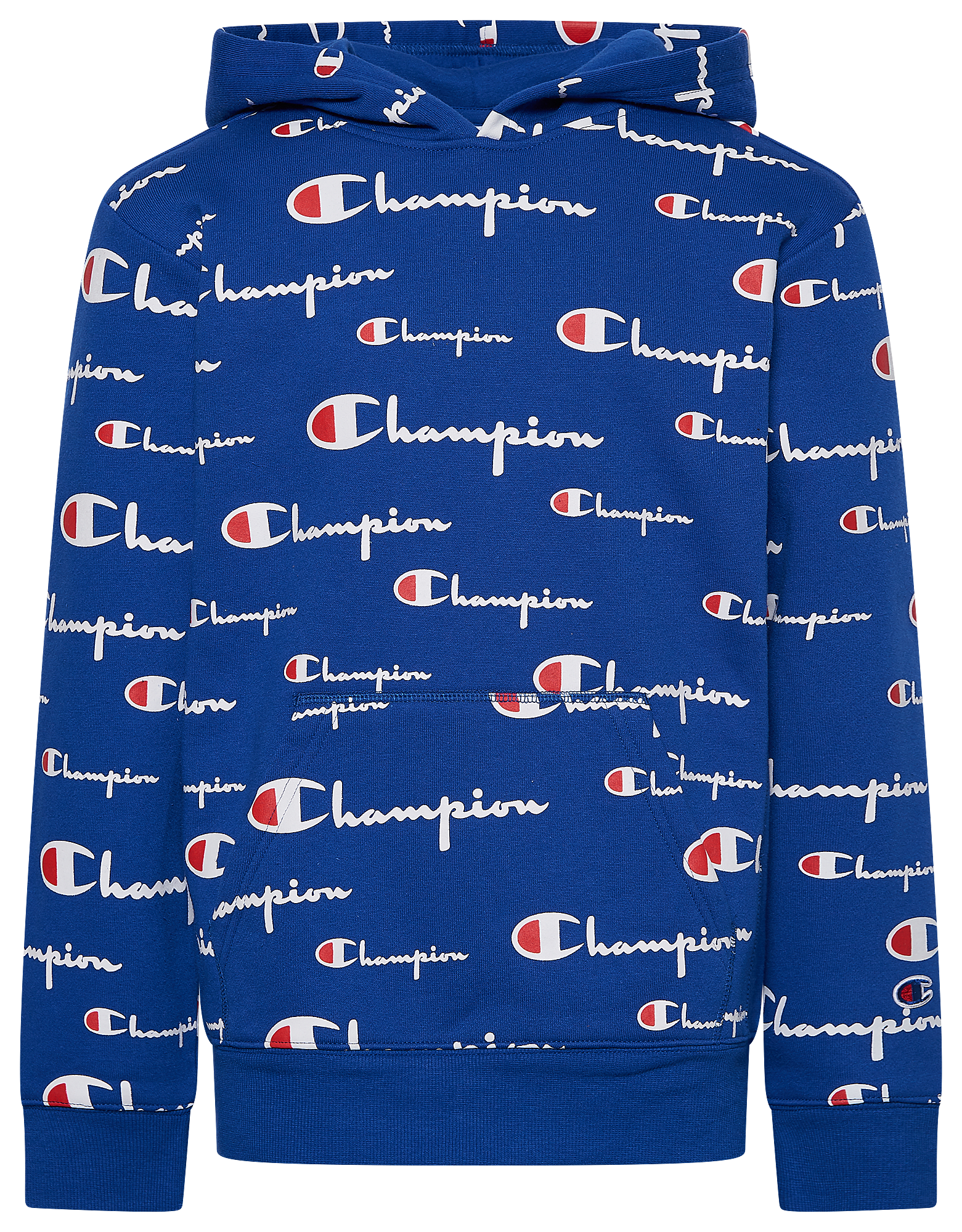 Champion AOP Script Hoodie - Boys 