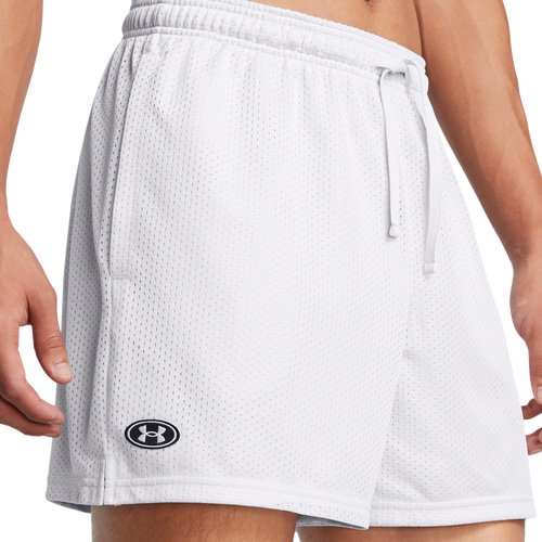 

Under Armour Mens Under Armour Essential Mesh Shorts - Mens Halo Grey/White Size XXL