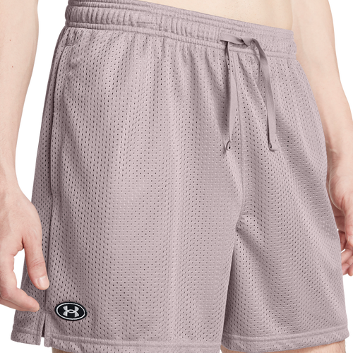 

Under Armour Mens Under Armour Essential Mesh Shorts - Mens Tetra Grey/White Size S