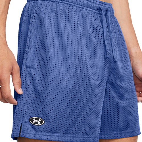 

Under Armour Mens Under Armour Essential Mesh Shorts - Mens Tech Blue/White Size XL