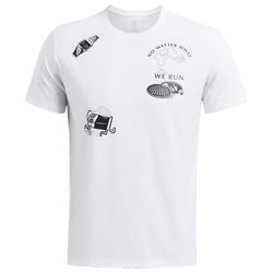 Men's - Under Armour We Run Short Sleeve T-Shirt - White/White