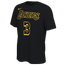 Nike Lakers Restart Name & Number T-Shirt - Men's Black