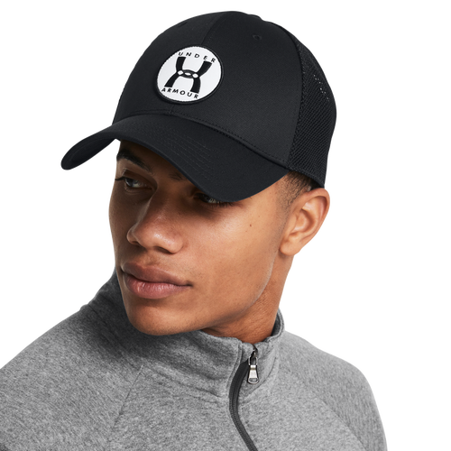 

Under Armour Mens Under Armour Blitzing Trucker - Mens Black/Black/White Size One Size
