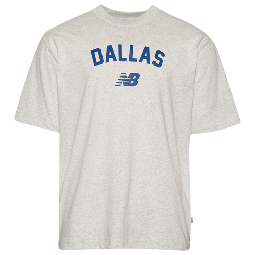 MENS - New Balance Dallas City T-Shirt - Ash Heather