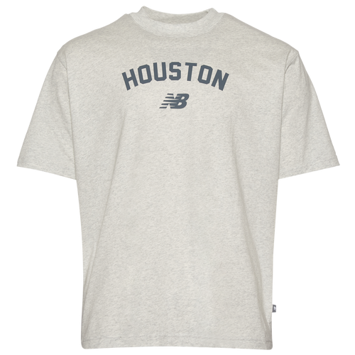 MENS - New Balance Houston City T-Shirt - Ash Heather
